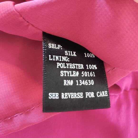 Anthro's Sunday in Brooklyn Fuchsia High Low Dress Size XS - Picture 11 of 12